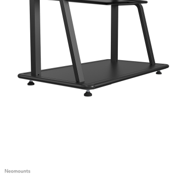 Preview: Neomounts NS-M4000BLACK mobiler Bodenständer für Flachbild-Fernseher bis 105 (267 cm).