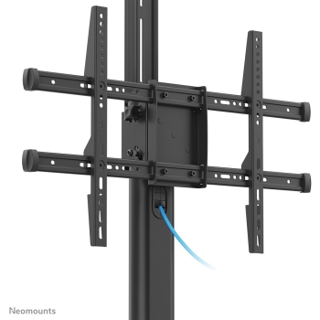 Preview: Mobiler Bodenständer für Flachbild-Fernseher bis 70 (178 cm). 90° drehen 50KG PLASMA-M1900E Neomounts