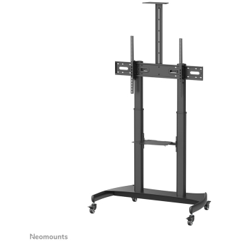 Preview: Neomounts PLASMA-M1950E mobiler Bodenständer für Flachbild-Fernseher bis 100 (254 cm). Höhenverstellbar - Schwarz