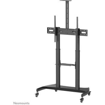 Preview: Neomounts PLASMA-M1950E mobiler Bodenständer für Flachbild-Fernseher bis 100 (254 cm). Höhenverstellbar - Schwarz