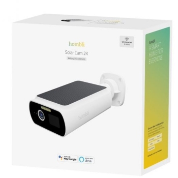 Hombli smarte solar Kamera. weiß