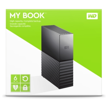 Preview: 3.5 6TB WD My Book black USB 3.0