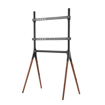 Logilink TV-Ständer, 49 70, Walnuss-Holzbeine, 40 kg max.