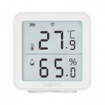 Logilink Wi-Fi Smart Thermo-Hygrometer, Tuya kompatibel