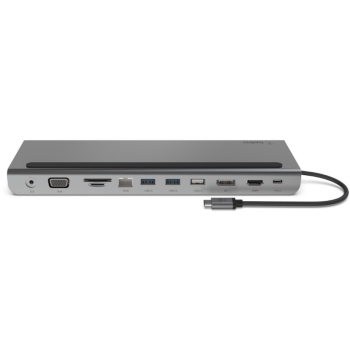 Preview: Belkin USB-C Multiport Dock mit 11 Anschlüssen / Adapter