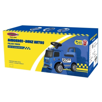 Preview: Jamara Rutscher Mercedes Antos Polizei   blau             1+