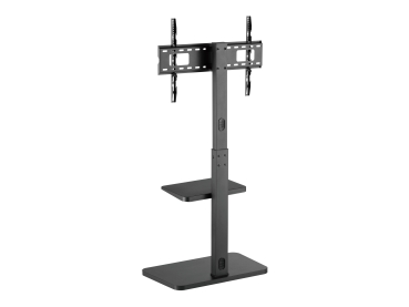 Equip Bodenstandhalter  37-75/1TFT   30kg 1Ablage  schwarz lite Retail