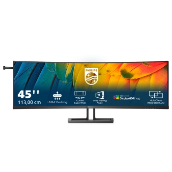 Philips 113,0cm(44,5) 45B1U6900C 32:9 2xHDMI+DP+USB-C Curv. retail