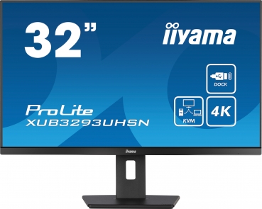 IIYAMA 80,0cm (31,5) XUB3293UHSN-B5 16:9  HDMI+DP+USB-C IPS retail