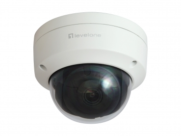 LevelOne IPCam FCS-3402        Dome Out 2MP H.265 IR6,   PoE