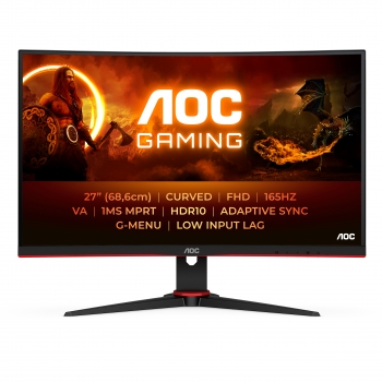 AOC 68,6cm (27)   C27G2E/BK 16:09 2xHDMI+DP VA Black/Red retail