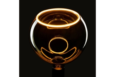 Preview: SEGULA LED Floating Globe 200 smokey grau E27 300Lm 1900K