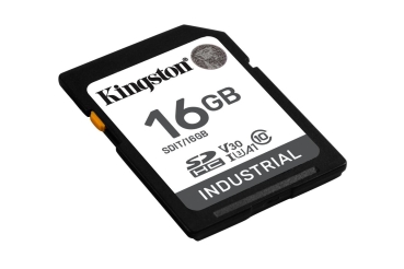 Preview: SD Card  16GB Kingston SDHC Industrial -40C to 85C retail