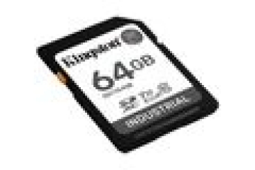Preview: SD Card  64GB Kingston SDXC Industrial -40C to 85C retail