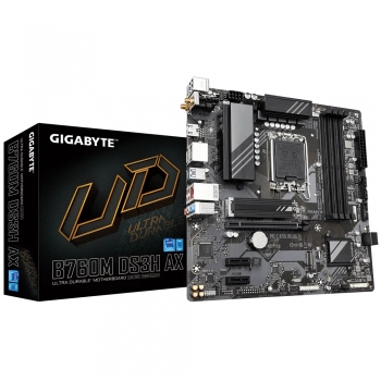 Gigabyte B760M DS3H AX               (B760,S1700,mATX,DDR5)