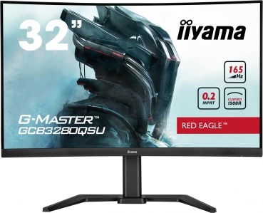 IIYAMA 80.0cm (31,5) GCB3280QSU-B1 16:9 2xHDMI+DP+2xUSB Cu. retail