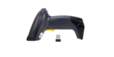 Preview: Equip 2D-Barcodescanner Laser Wireless/2.4GHz+Halter schwarz