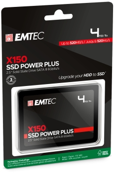 Emtec SSD 2.5 Sata X150 4TB intern retail