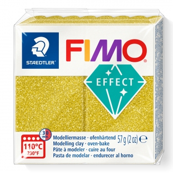 FIMO Mod.masse Effect 57g  gold glitter retail