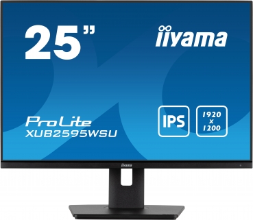 IIYAMA 63.4cm (25)   XUB2595WSU-B5 16:10 HDMI+DP+USB IPS retail