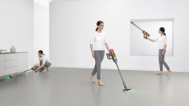 Dyson V12  Detect Slim Absolute Gelb/Nickel 545W