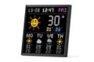 Preview: Divoom Fotorahmen Divoom Pixoo 64  editierbar WiFi schwarz