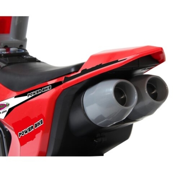 Jamara Ride-on Motorrad Power Bike          6V rot        2+