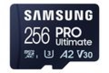 SD MicroSD Card 256GB Samsung SDXC PRO Ulti.(Class10) Adap retail