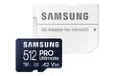 Preview: SD MicroSD Card 512GB Samsung SDXC PRO Ulti.(Class10) Adap retail