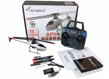 Preview: Amewi RC Helikopter AFX4 R3D Li-Po Akku 300mAh silber/14+