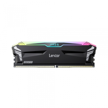 DDR5 32GB Ares 6400 Lexar/heatsink/RGB/ligthing 2x16GB Black intern retail