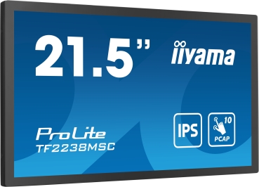 IIYAMA 54.5cm (21,5) TF2238MSC-B1 16:9 M-Touch HDMI+DP+USB retail