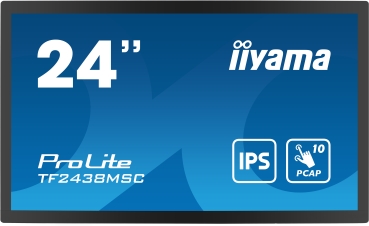 IIYAMA 60.5cm (23,8) TF2438MSC-B1 16:9 M-Touch HDMI+USB Spk retail