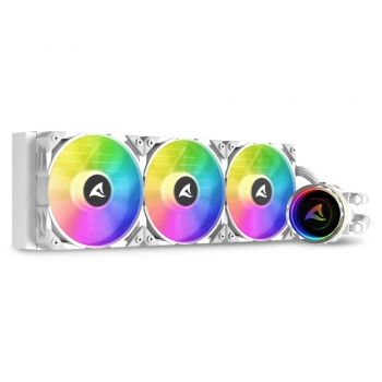 Sharkoon Wasserkühlung S90 RGB 3 Lüfter      360mm  weiß