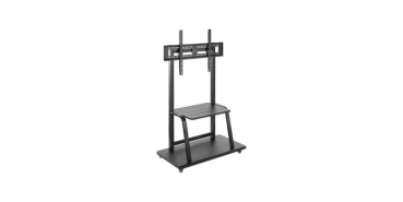 Preview: MANHATTAN TV-St�nder rollbar 37-100 150kg Fachboden Sockel