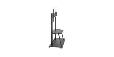 Preview: MANHATTAN TV-St�nder rollbar 37-100 150kg Fachboden Sockel