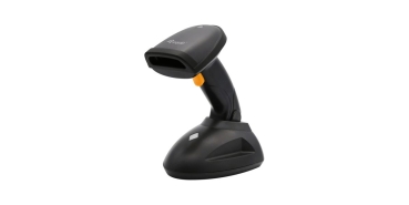 Equip 2D-Barcodescanner Laser Wireless/433MHz+Halter schwarz