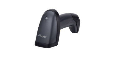 Preview: Equip 2D-Barcodescanner Laser Wireless/433MHz+Halter schwarz