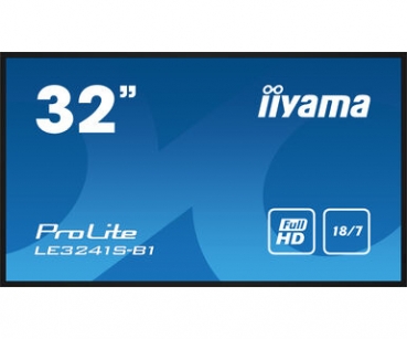 IIYAMA 80.0cm (32)   LE3241S-B1  16:9   3xHDMI+VGA+USB IPS retail