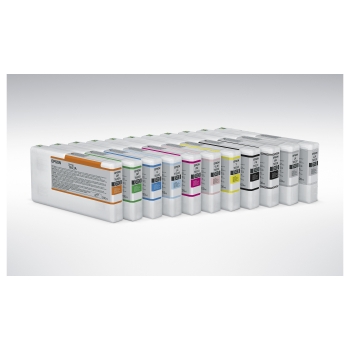 Preview: Epson Original UltraChrome Druckerpatrone photo schwarz 200ml(C13T653100)