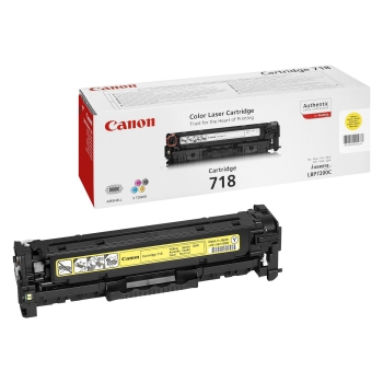 Canon Toner 718Y Gelb bis zu 2.900 Seiten gem. ISO 19798