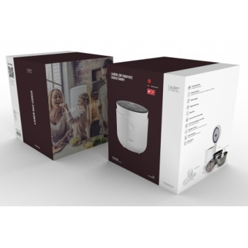 Lauben Reiskocher  1.5l LBNRCD1500WT  Low-Sugar         weiß retail