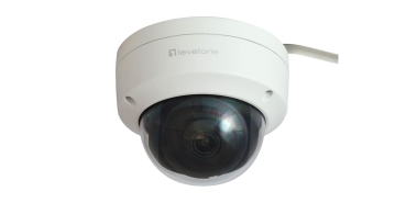 Preview: LevelOne IPCam       Dome Fix Out 4MP/H.265/IR/ 10W/PoE/IP67