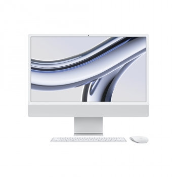 Apple iMac 4.5K (24) M3 8/10-Core/8GB/256GBSSD/Silber MacOS