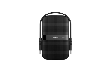 Silicon Power Festplatte 6.3cm 4TB USB3.2 A60Anti-shock/blac