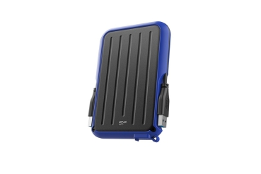 Silicon Power Festplatte 6.3cm 1TB USB3.2 A66 Shockproof Blu