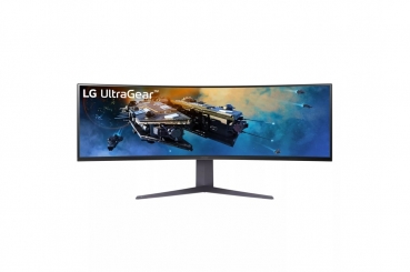 LG 45 45GR65DC-B Curved UltraGear DQHD HDMI DP Ergonomisch