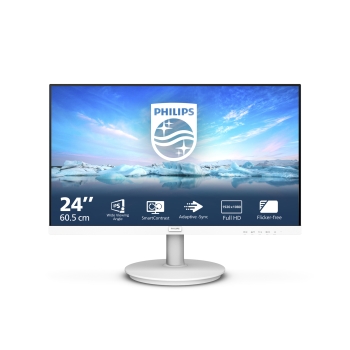 Philips 60,5cm (23,8) 241V8AW 16:09 HDMI IPS 100Hz white retail