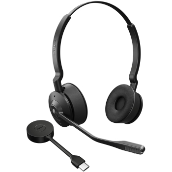 Jabra Engage 55 Stereo Headset on-ear DECT wireless Optimised for Microsoft Teams