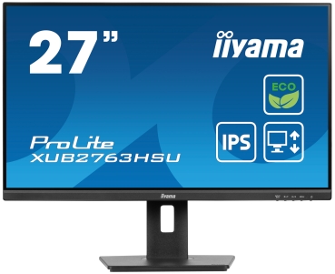 IIYAMA 68.6cm (27)   XUB2763HSU-B1 16:9 HDMI+DP+USB IPS Li. retail